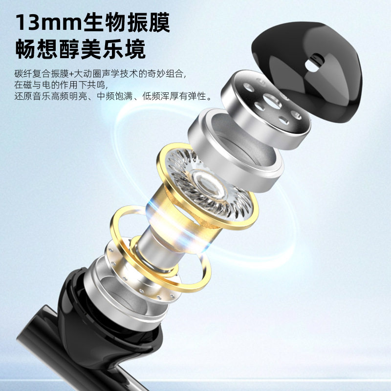 曼哈顿2025新款德国柏林之声K9无线蓝牙耳机AI实时翻译双模式高清