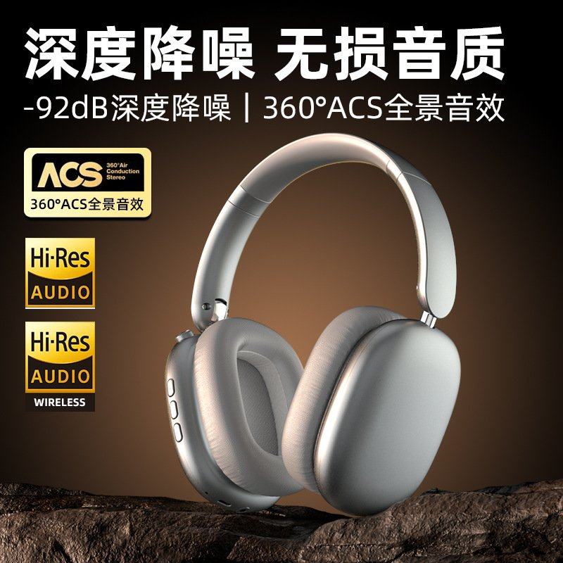 2025新款曼哈顿德国进口柏林之声音质头戴式蓝牙耳机ANC主动降噪