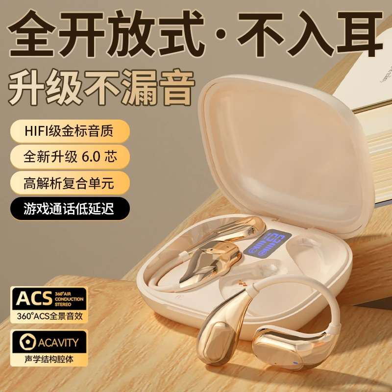 曼哈顿2025新款进口德国柏林之声音质TH4挂耳式无线蓝牙耳机降噪