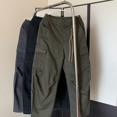 美式大口袋工装裤男痞帅休闲裤