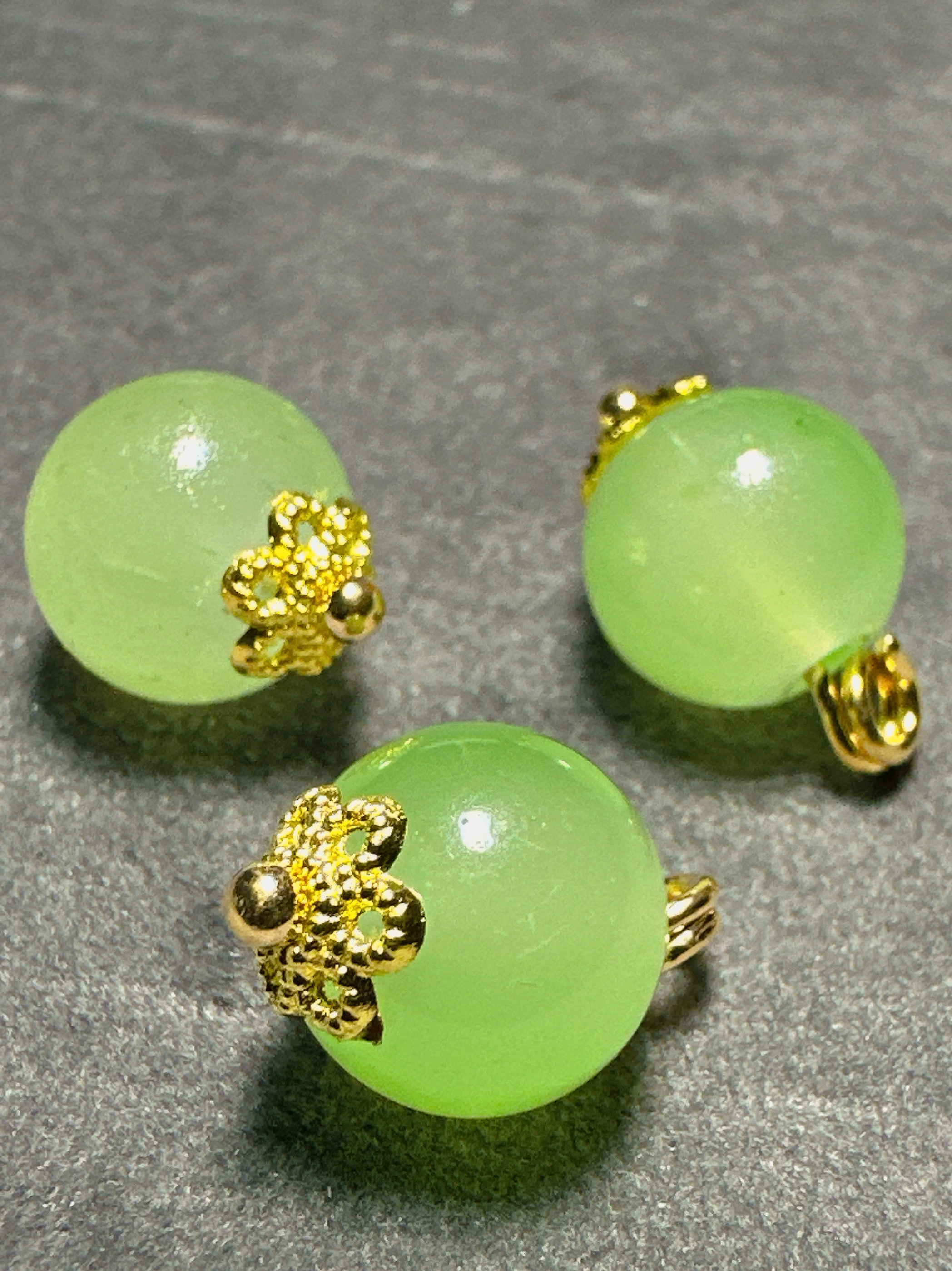 XITI10mm新中式国风浅绿色通透圆珠扣旗袍服装辅料,居家布艺,纽扣,淘宝优惠券,粉丝福利购,淘宝优惠卷