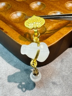 新中式国风葫芦压襟女装旗袍汉服唐装服装DIY辅料高端坠饰扣饰