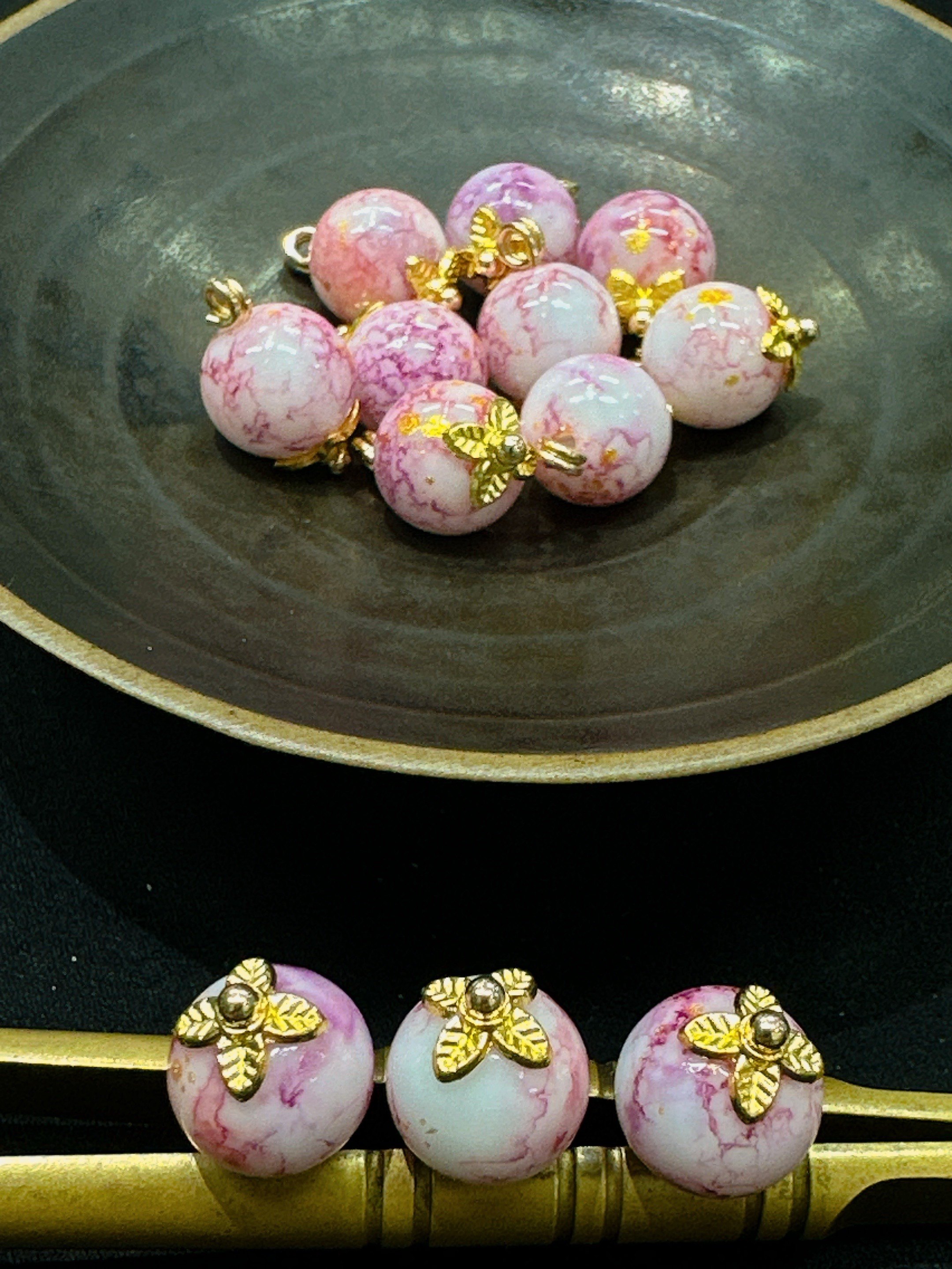 XITI五颗装10mm国风纽扣粉白圆珠不掉色旗袍服装辅料香云纱真丝,饰品/流行首饰/时尚饰品新,其他DIY饰品配件,淘宝优惠券,粉丝福利购,淘宝优惠卷