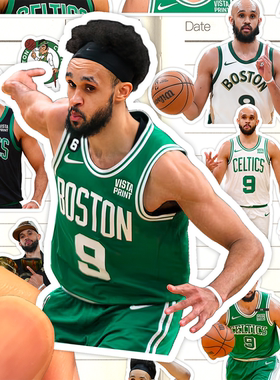 德里克怀特贴纸高清防水凯尔特人队篮球运动员Derrick White贴画