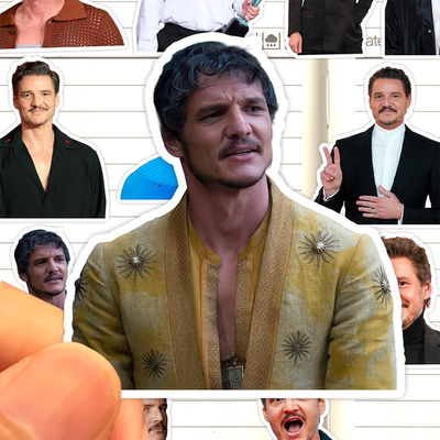 佩德罗帕斯卡贴纸高清防水美国影视演员Pedro Pascal收藏装饰贴画