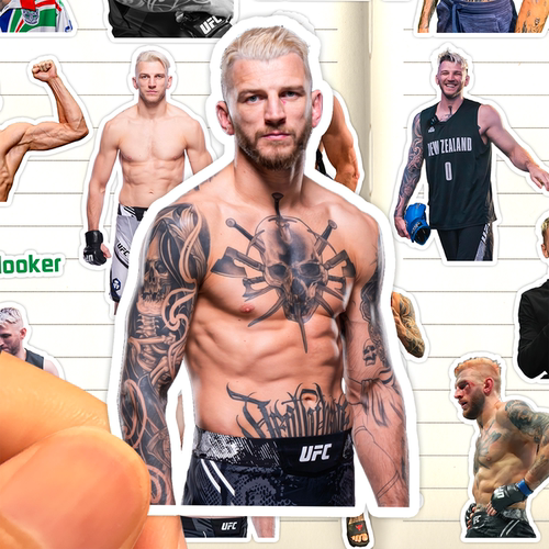 丹霍克贴纸高清防水UFC综合格斗运动员Dan Hooker收藏装饰粘贴画