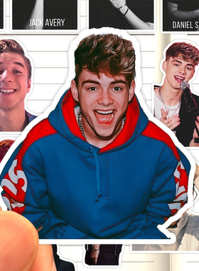 Corbyn Besson贴纸高清防水欧美男团Why Don't We收藏装饰粘贴画