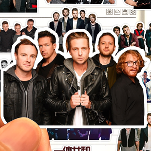 共和时代贴纸高清防水美国流行摇滚乐队OneRepublic收藏装饰贴画