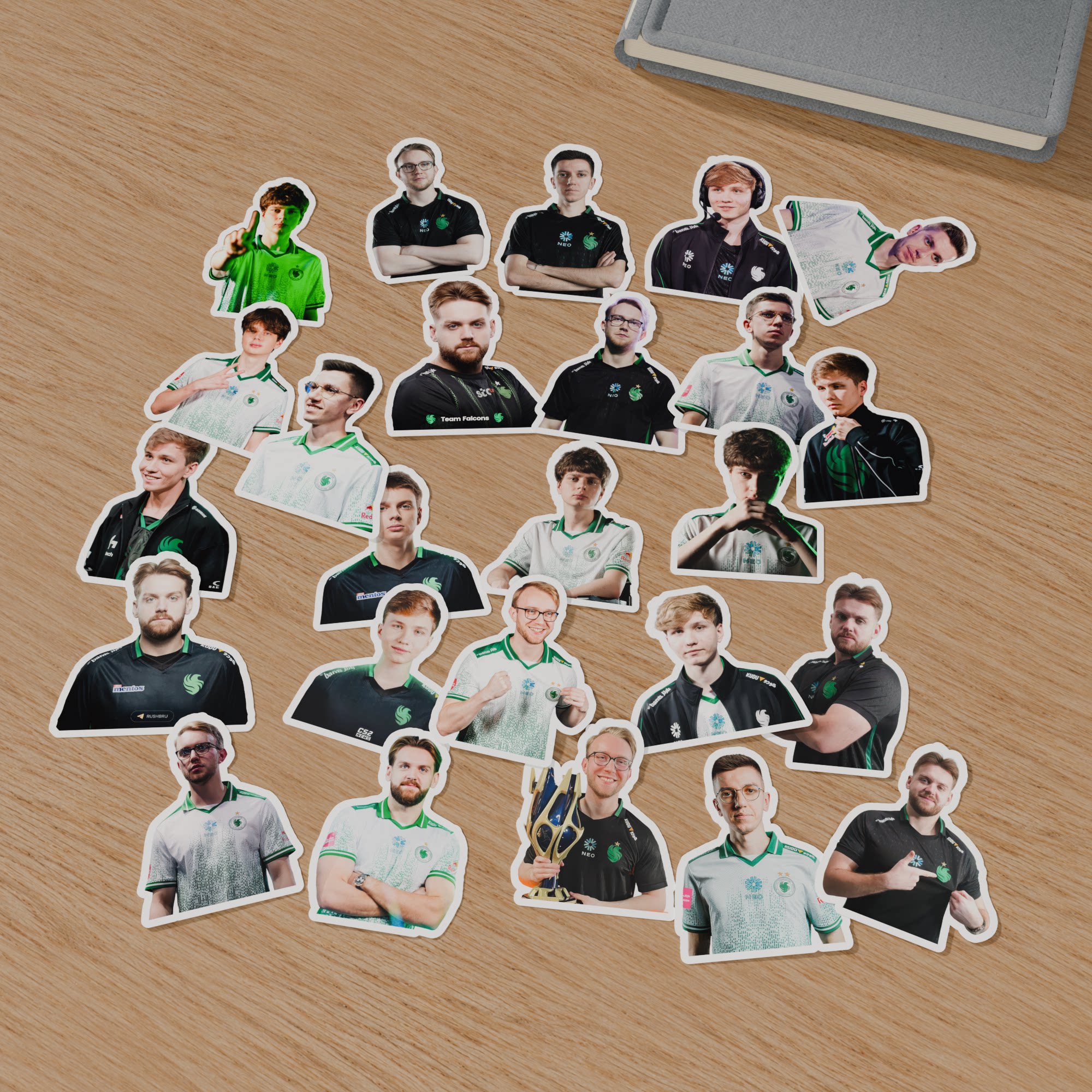 TeamFalcons战队贴纸高清防水CSGO电子竞技俱乐部Do