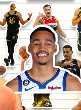 安东尼普尔贴纸高清防水蓝球运动员Jordan Poole收藏装饰粘贴画