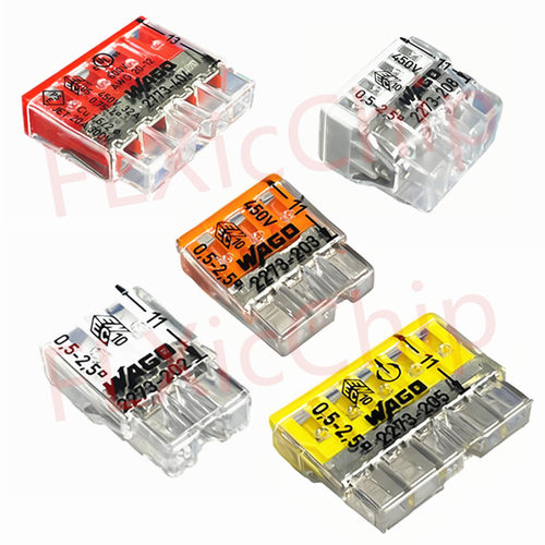 2773-402/403/404/405/406/408 0.5-4MM² 快速接线端子 WAGO万可