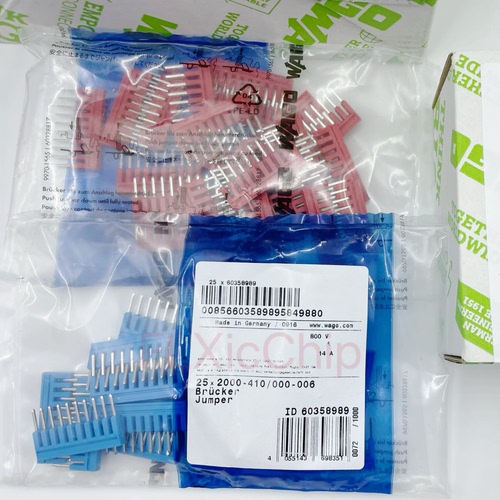 2000-410/000-005/006 十位跨接器绝缘 适用于2000系列 万可 wago