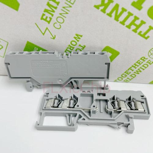 280-816 4线基座接线端子 2.5mm² 导轨式弹簧端子 万可 德国wago