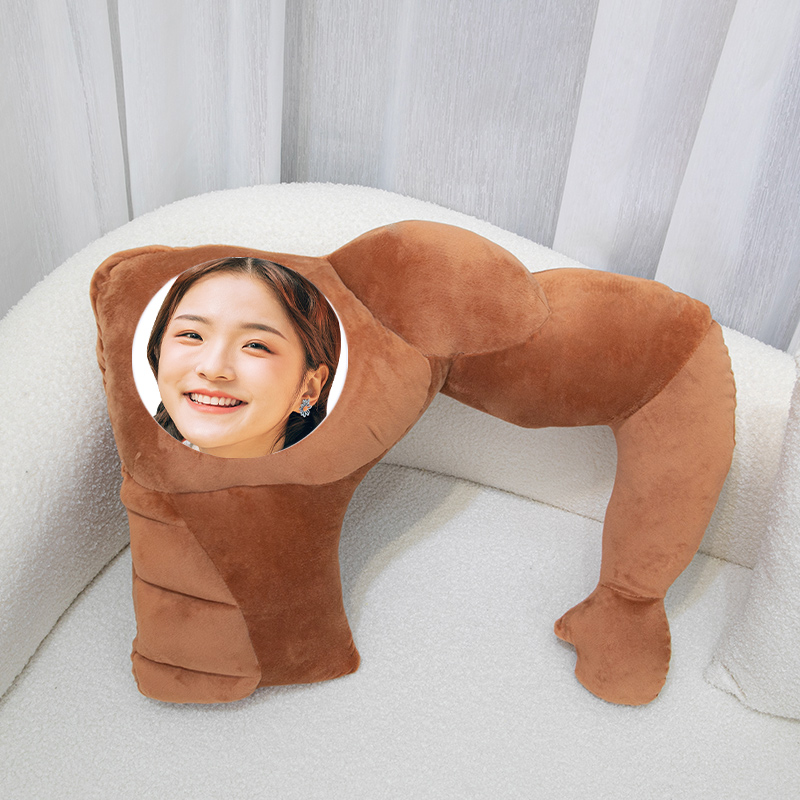 手臂抱枕生日礼物diy来图定制