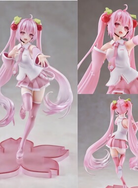 樱花初音 Miku未来初音手办 二次元动漫周边景品模型摆件女孩礼物