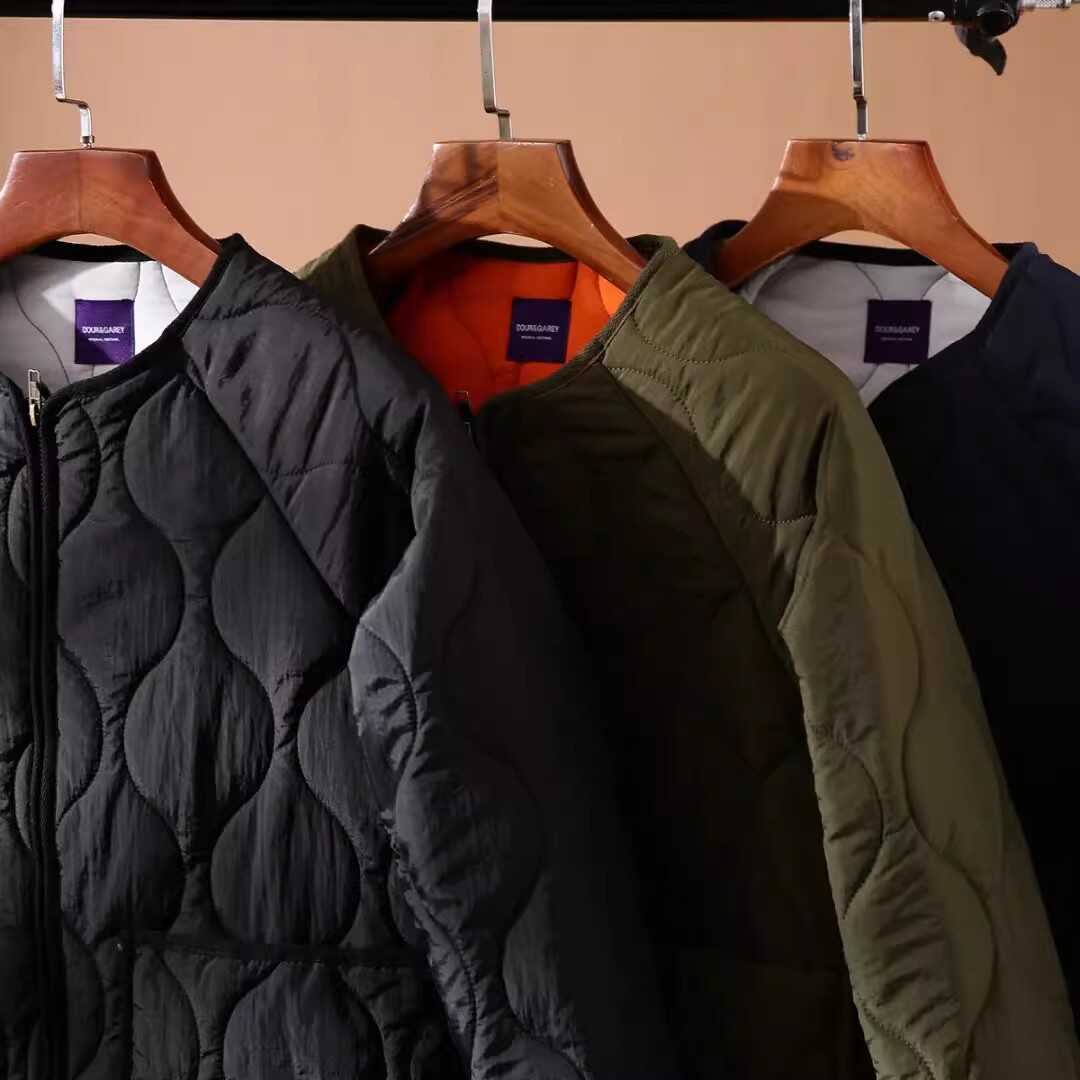 日单潮流内胆棉服外套外贸秋冬