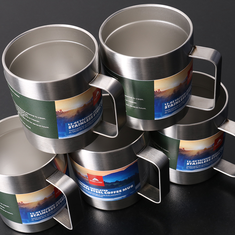 实用防摔双层真空隔热酒杯咖啡