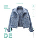 宽松小香风夹克牛仔外套上衣 刺绣提花短款 2026新款 女牛仔外套韩版