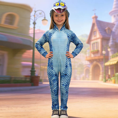 疯狂动物城2蛇盖瑞Gary卫衣连体衣 cos表演服儿童大人成人春秋冬