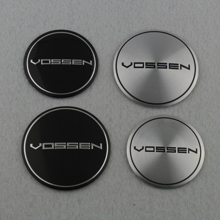 沃森轮毂盖改装轮毂中心盖CVTCV3CV5VOSSEN贴标车标志5.6/6.5cm