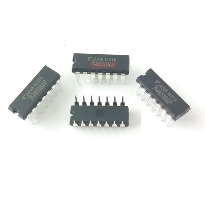 全新原装74HC08AP逻辑芯片  四2输入与门 TC74HC08AP 直插DIP14