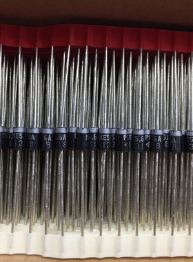 直插二极管  TVSP6KE5.6A DO-15 向600W/5.6V 实图拍摄