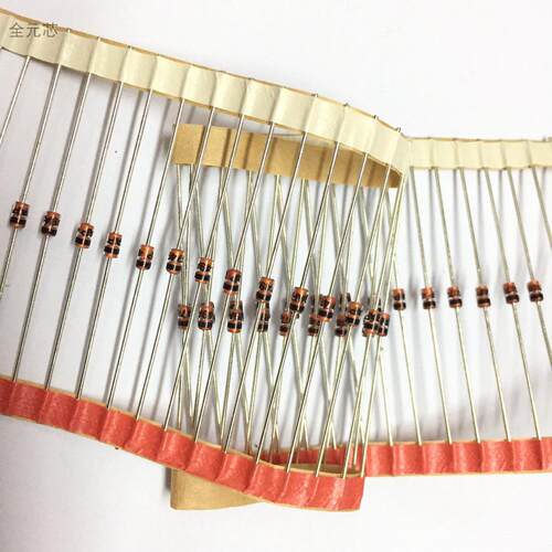 IN4749A 稳压二极管 IN4749 全新 直插玻璃二极管 稳压管 1W 24V