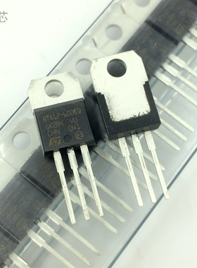 可控硅BTA12-600SW 触发电流10MA 双向 12A600V 双向 TO220直插