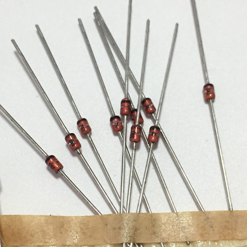 稳压 1N4741 IN4741A 玻璃 稳压管 1W 11V 50只2.4元 实图拍摄