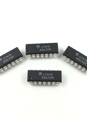 LF347N 芯片 运算放大器 直插DIP14封装 IC集成电路