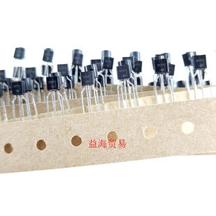 BC548C BC548CTA 小功率三极管 全新原装进口 TO-92 定型脚位实图