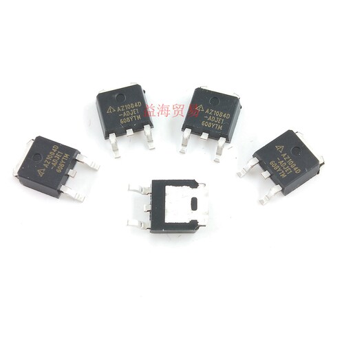 AZ1084CD-ADJ 稳压器IC 全新原装 贴片TO-252可调 AZ1084CD-ADJE1