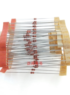 BAV20 开关二极管 全新原装 直插 0.5W 插件 DO35封装  1/2W 稳压