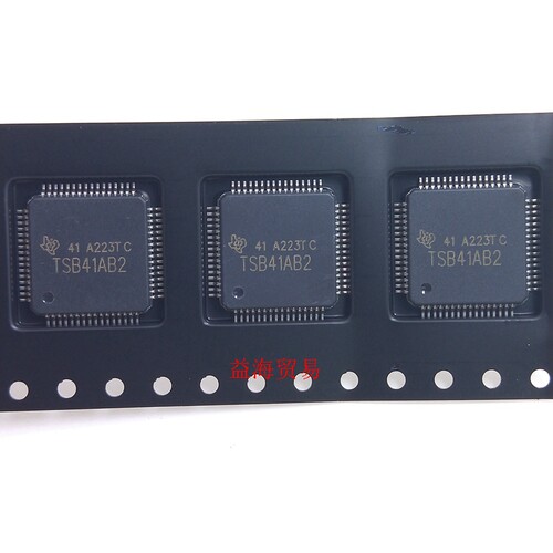 TSB41AB2 芯片 HTQFP64 全新原装进口 TSB41AB2PAP 接口IC集成块