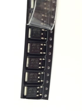 LM317M贴片 稳压三极管 LM317 TO252封装 三端稳压器 LM317MDT