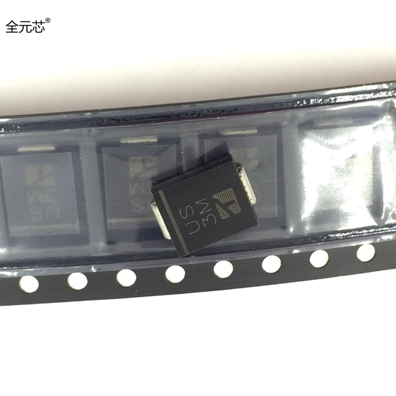 us3m 超快速回复二极管 贴片 smc封装 do-214ab  3a 1000v