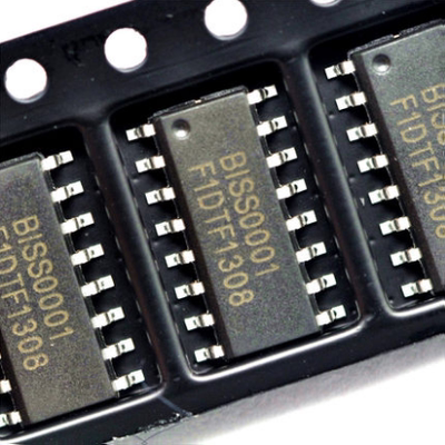 10个 B1SS0001 贴片 BISS0001 人体红外报警器用IC芯片 SOP-16