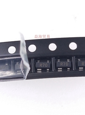 SR70.TCT 丝印R70 全新原装 SOT-143 贴片小四脚 ESD防静电保护管