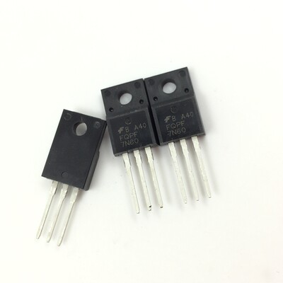 FQPF7N60C 7N60 7A600V 场效应MOS管 开关管 TO-220F 全新维修 用