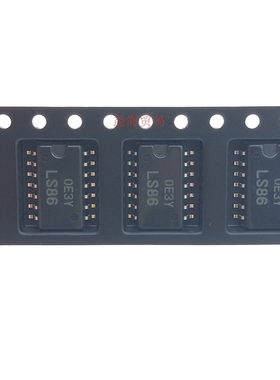 全新原装进口 丝印LS86 芯片 HD74LS86FPEL 贴片SOP-14