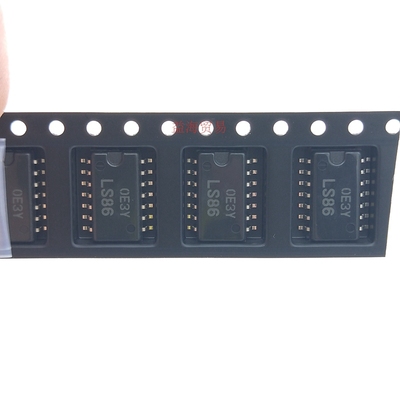 全新原装进口 丝印LS86 芯片 HD74LS86FPEL 贴片SOP-14