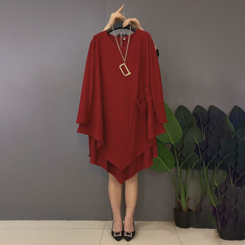 不规则宽松百搭蝙蝠大衫