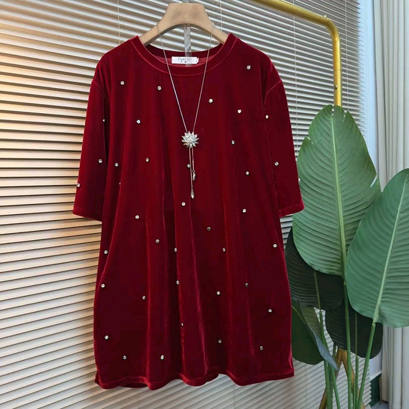 大码女装遮肉显瘦上衣宽松冬季潮