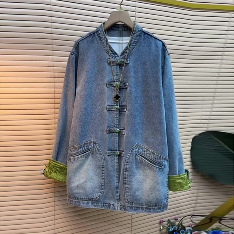 新款显瘦百搭牛仔外套