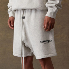 Tuoko夏季短裤Essentials 22SS复线美式潮牌第八季植绒短裤男女