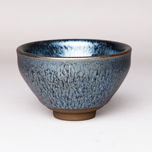 建阳原矿铁胎手工百花建盏精品茶杯陶瓷茶具主人杯子非蔡龙百花盏