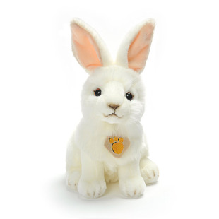 意大利plush&company兔子毛绒玩具兔子公仔可爱玩偶生日礼物娃娃