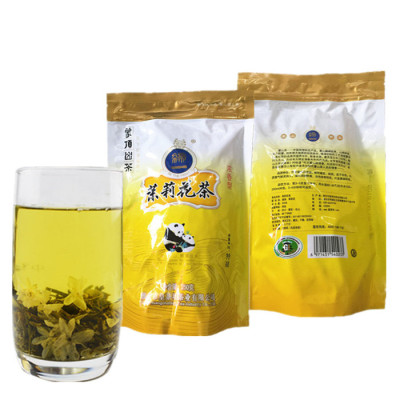 缔一茉莉花茶250g四川特产蒙顶山绿茶春茶茉莉花茶浓香型茶叶