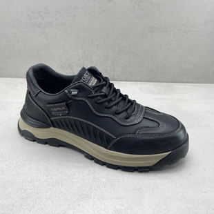 断码处理真皮男鞋2026春季新款韩版潮流深口低帮时尚百搭休闲单鞋