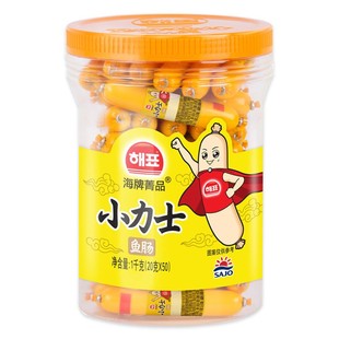 50根 海牌菁品 韩国进口 原味小力士鱼肠20g 儿童零食年货送礼鳕